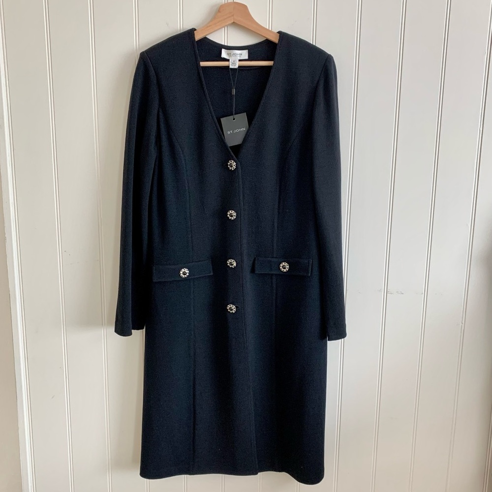 BNWT ST. JOHN Santana Knit Jacket